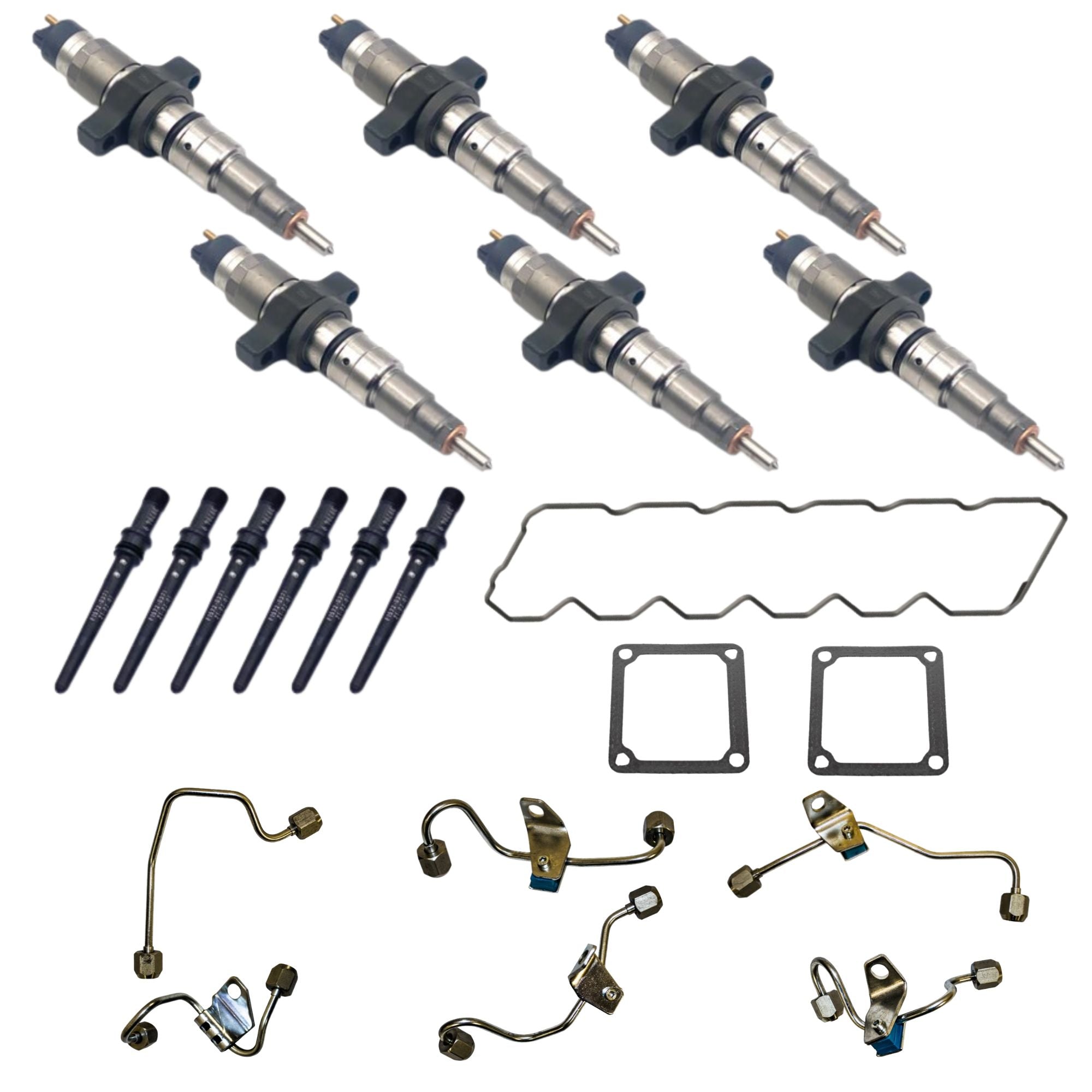 New Diesel Fuel Injector For 2003-2004 Dodge Ram 2500/3500 5.9L Cummins - Replacement 0445120255