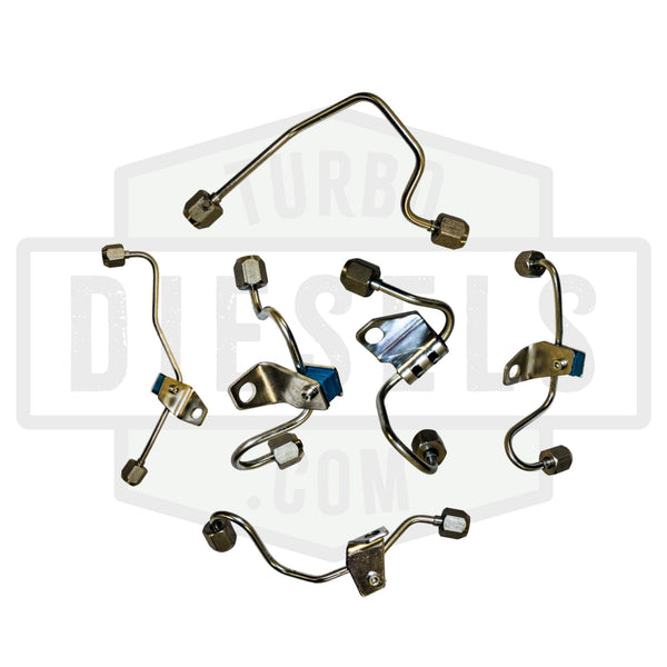 5.9L Cummins High Pressure Fuel Lines New Kit Dodge Ram 2003-2007 2500/3500